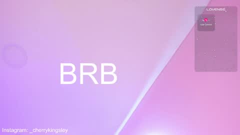 Cherrykingsley online show from 02.09.25