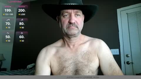 Snapshot of _justacowboy chatting on 07.28.26 Wyatt online show from 07.28.26