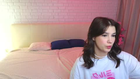 Snapshot of _ramune_ chatting on 02.17.25 Merlizz Eva Jane Mila Nicole left to right online show from 02.17.25