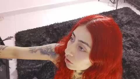 Snapshot of _selene_red chatting on 07.06.26 Selene online show from 07.06.26