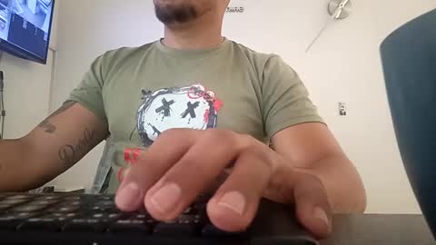 ig aaron hunter123 online show from 01.10.25