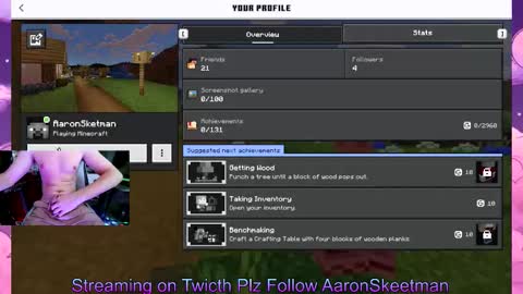 Aaron Skeetman online show from 11.21.25