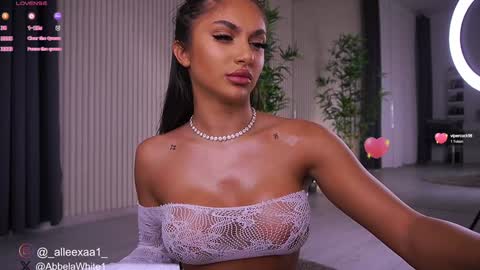 Snapshot of abbela_white chatting on 01.22.25 Alexa online show from 01.22.25