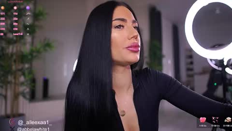 Snapshot of abbela_white chatting on 02.20.25 Alexa online show from 02.20.25