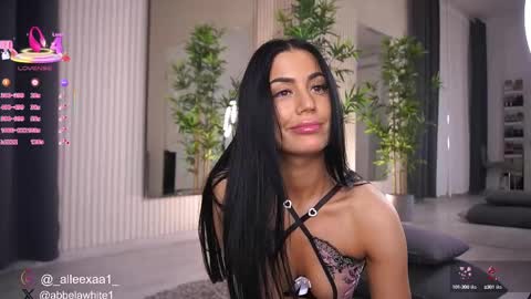 Snapshot of abbela_white chatting on 02.25.25 Alexa online show from 02.25.25