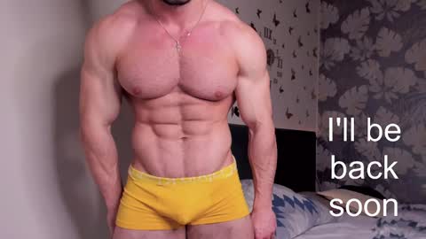 Snapshot of adam_muscle_ chatting on 02.16.25 Adam online show from 02.16.25