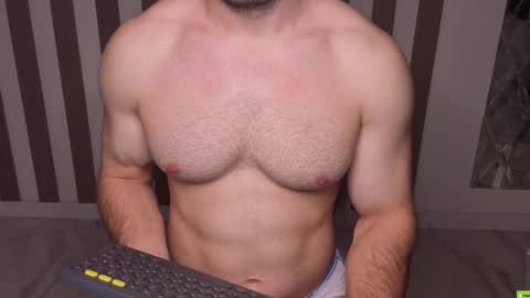 Snapshot of adam_muscle_ chatting on 09.13.25 Adam online show from 09.13.25