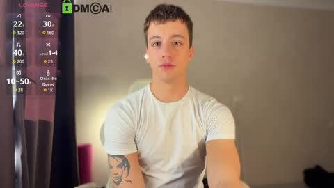 Snapshot of adampolerno chatting on 05.03.26 Hi Im Adam Glad to see u here 3 And its my first day online show from 05.03.26