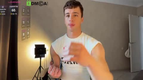 Snapshot of adampolerno chatting on 05.07.26 Hi Im Adam Glad to see u here 3 And its my first day online show from 05.07.26
