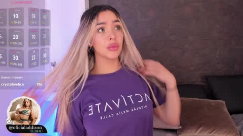 Snapshot of addison_baker chatting on 02.01.25 A D D I S O N online show from 02.01.25