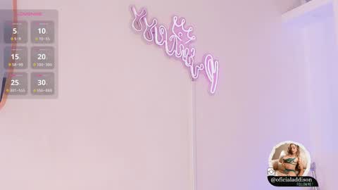 Snapshot of addison_baker chatting on 02.10.25 A D D I S O N online show from 02.10.25