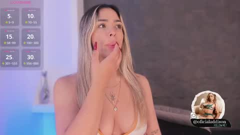 Snapshot of addison_baker chatting on 02.13.25 A D D I S O N online show from 02.13.25