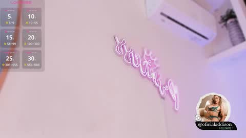 Snapshot of addison_baker chatting on 02.18.25 A D D I S O N online show from 02.18.25