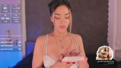 Snapshot of addison_baker chatting on 02.25.25 A D D I S O N online show from 02.25.25