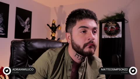 Snapshot of adrianwilliams_ chatting on 01.03.25 Adrian Williams online show from 01.03.25