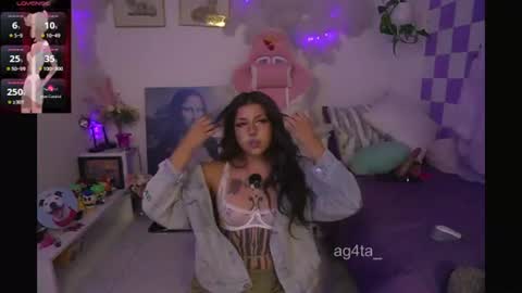 Snapshot of ag4ta_ chatting on 06.23.26 Agata online show from 06.23.26