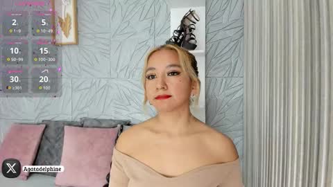 Agatadelphine online show from 01.14.26