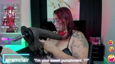 Airam Clair online show from 11.18.25