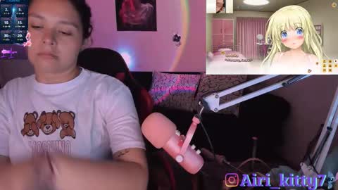 Snapshot of airi_kitty chatting on 12.16.25 airi_kitty online show from 12.16.25