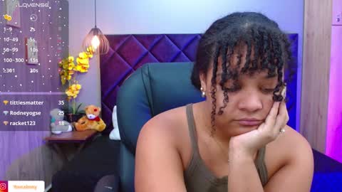 Snapshot of aisha_violet chatting on 01.17.25 Aisha Violet online show from 01.17.25