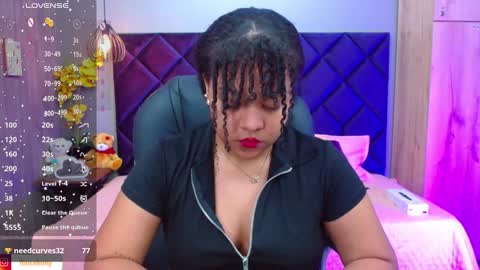 Snapshot of aisha_violet chatting on 01.17.25 Aisha Violet online show from 01.17.25