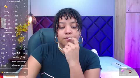 Snapshot of aisha_violet chatting on 01.22.25 Aisha Violet online show from 01.22.25