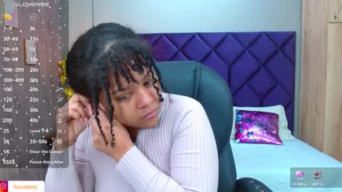 Snapshot of aisha_violet chatting on 01.29.25 Aisha Violet online show from 01.29.25