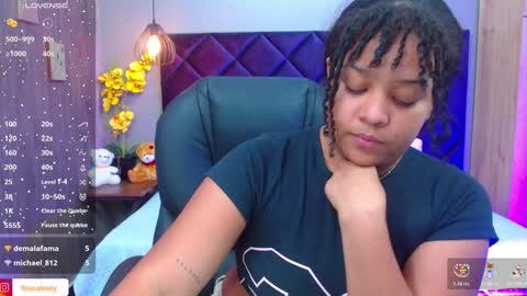 Snapshot of aisha_violet chatting on 02.02.25 Aisha Violet online show from 02.02.25