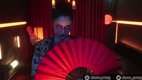 Alessa Goreng online show from 12.10.24