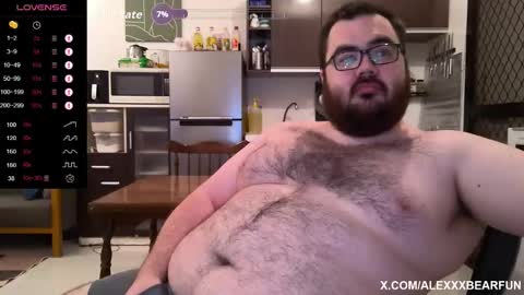 alexxxbear online show from 10.12.25