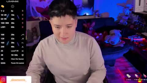 ALEXXX MORRIS online show from 12.04.25