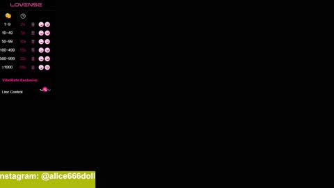 Snapshot of alice666doll chatting on 02.20.25 NEW ACCOUNT ALICE online show from 02.20.25