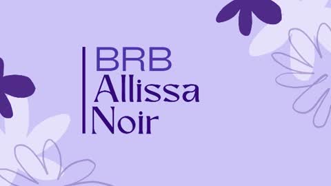 Allissa  online show from 07.10.26