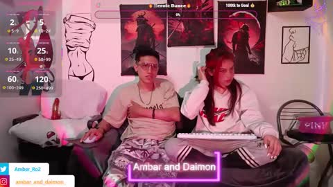 AMBAR AND DAIMON online show from 09.24.25