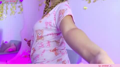 Snapshot of ambar_carterr chatting on 08.08.26 Ambar online show from 08.08.26