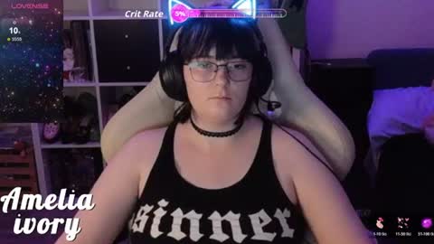 Snapshot of ameliaivory chatting on 07.21.26 ameliaivory online show from 07.21.26