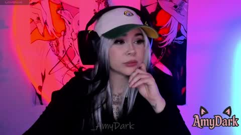 Snapshot of amydark chatting on 04.19.26 Amy online show from 04.19.26
