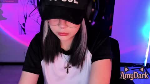 Snapshot of amydark chatting on 04.25.26 Amy online show from 04.25.26