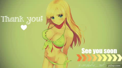Snapshot of anabelle_wet chatting on 01.18.25 Annie  online show from 01.18.25