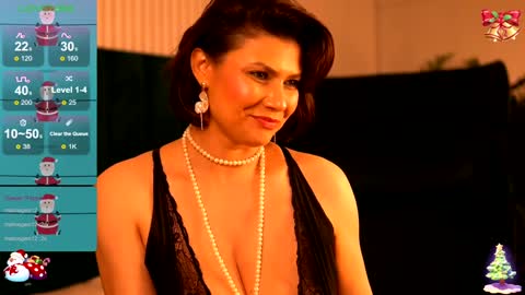 Snapshot of anaisleblanc chatting on 12.30.24 Anais online show from 12.30.24