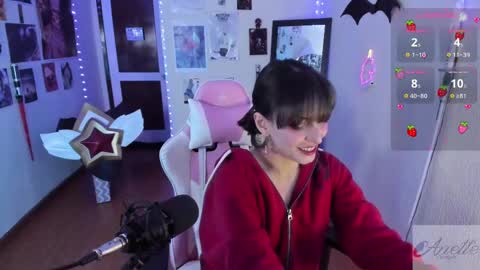Snapshot of anette_sf chatting on 02.25.25 Anette Scorpio online show from 02.25.25