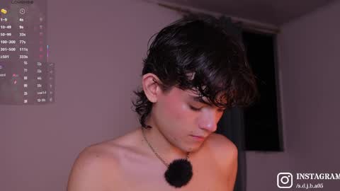 Snapshot of angelocute_ chatting on 05.12.26 Angelo I work from home this is my room online show from 05.12.26