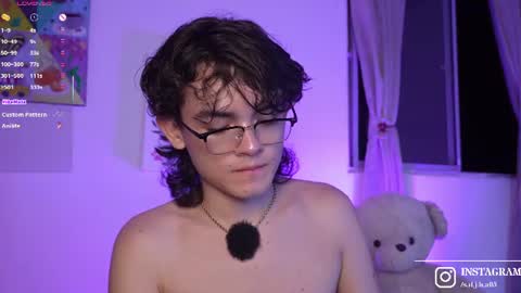 Snapshot of angelocute_ chatting on 07.18.26 Angelo I work from home this is my room online show from 07.18.26