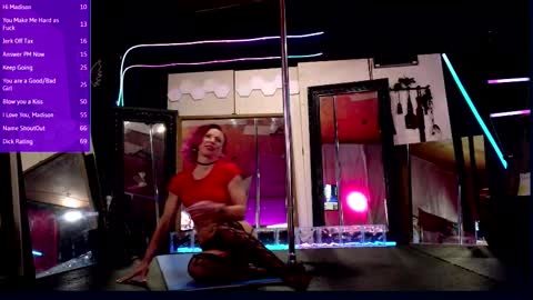 Snapshot of angelsparkle80 chatting on 03.15.26 Madison Marie online show from 03.15.26