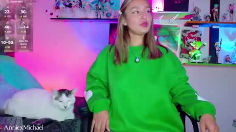Snapshot of anniexmichael chatting on 07.11.26 Annie Michael online show from 07.11.26