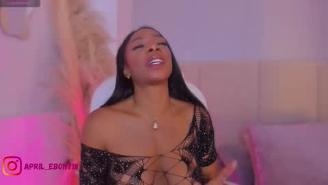 Snapshot of april_ebony18_ chatting on 11.27.25 April online show from 11.27.25