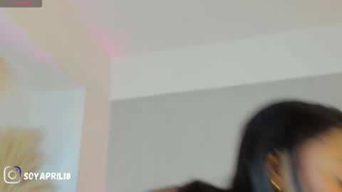 Snapshot of april_ebony18_ chatting on 12.17.25 April online show from 12.17.25