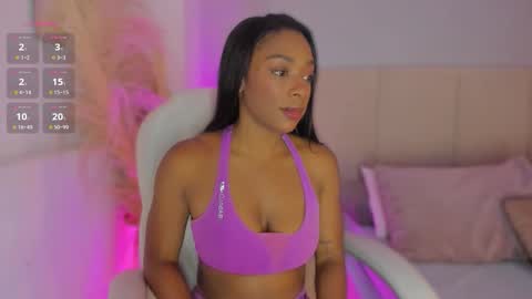 Snapshot of april_ebony18_ chatting on 12.22.25 April online show from 12.22.25