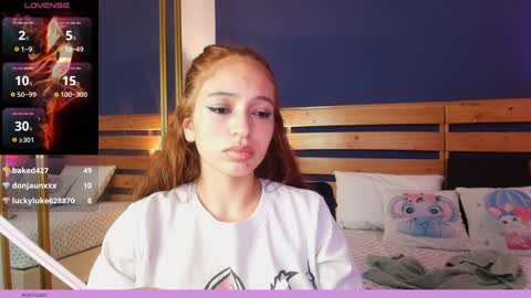 Snapshot of aria_copper chatting on 12.27.24 Aria online show from 12.27.24