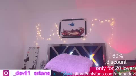 ariana devil online show from 02.19.25